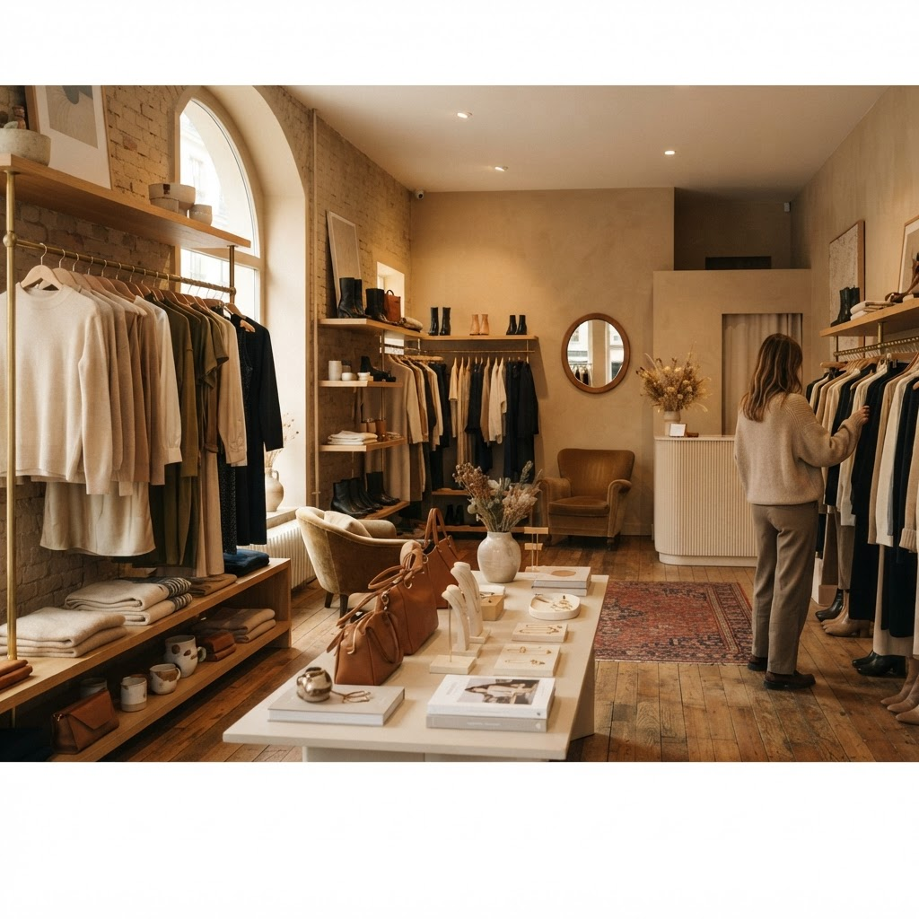 Phyllisophical — A transactional e-commerce storefront that carries the curatorial authority and warmth of the physical boutique.